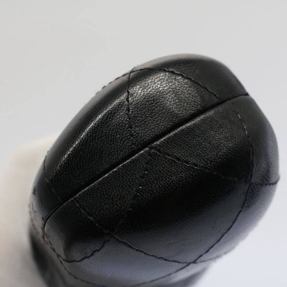 CHANEL Ribbon Sunglasses Plastic Black White CC Auth 53404 - Picture 15 of 16